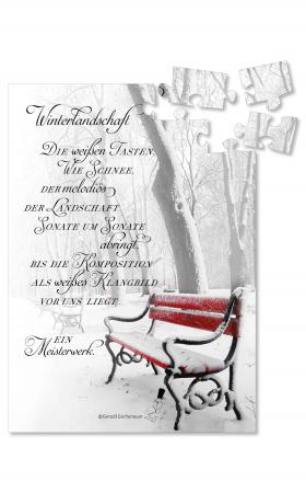 Poesie in kleinen Dosen - Winterlandschaft