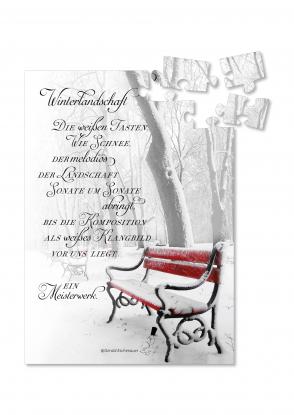 Poesie in kleinen Dosen - Winterlandschaft Poesie in kleinen Dosen - Winterlandschaft